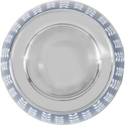 Frisco Leaf Design Stainless Steel Dog & Cat Bowl -Frisco 311980 PT4. AC SS1800 V1642542303