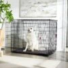 Frisco XX-Large Heavy Duty Enhanced Lock Double Door Wire Dog Crate, Fold & Carry Wire Dog Crate & Mat Kit, 54" -Frisco 318116 MAIN. AC SS1800 V1634591638