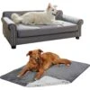 Frisco Sofa Pet Bed With Removable Cover & Frisco Eyelash Cat & Dog Blanket 2 Frisco Sofa Pet Bed With Removable Cover & Frisco Eyelash Cat & Dog Blanket -Frisco 319504 MAIN. AC SS1800 V1630624595