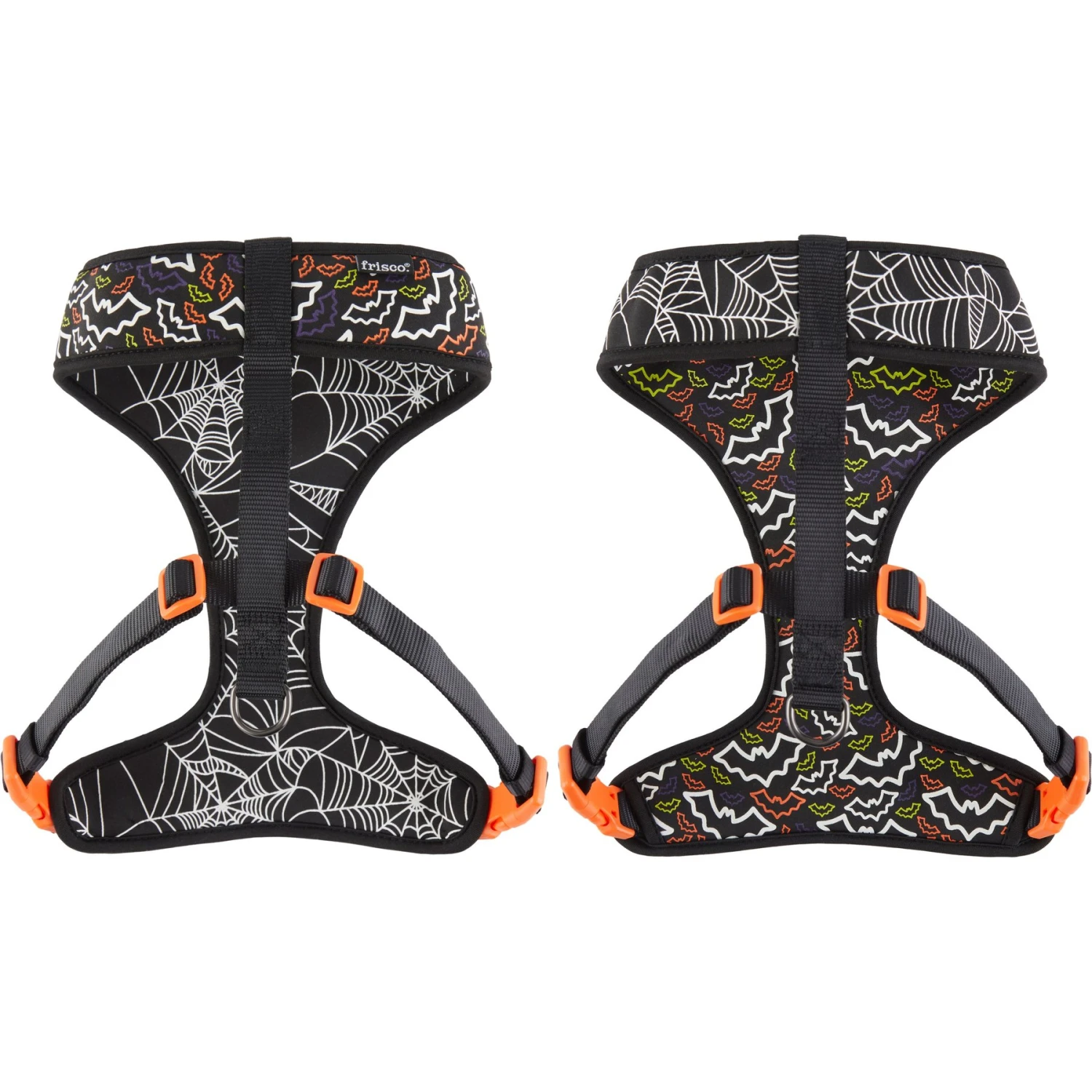 Frisco Halloween Over-The-Head Reflective Bat Wing Vest Harness 5 Frisco Halloween Over-The-Head Reflective Bat Wing Vest Harness - Image 3