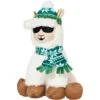 Frisco Holiday Fa La La Llama Plush Squeaky Dog Toy -Frisco 360924 MAIN. AC SS1800 V1694814356