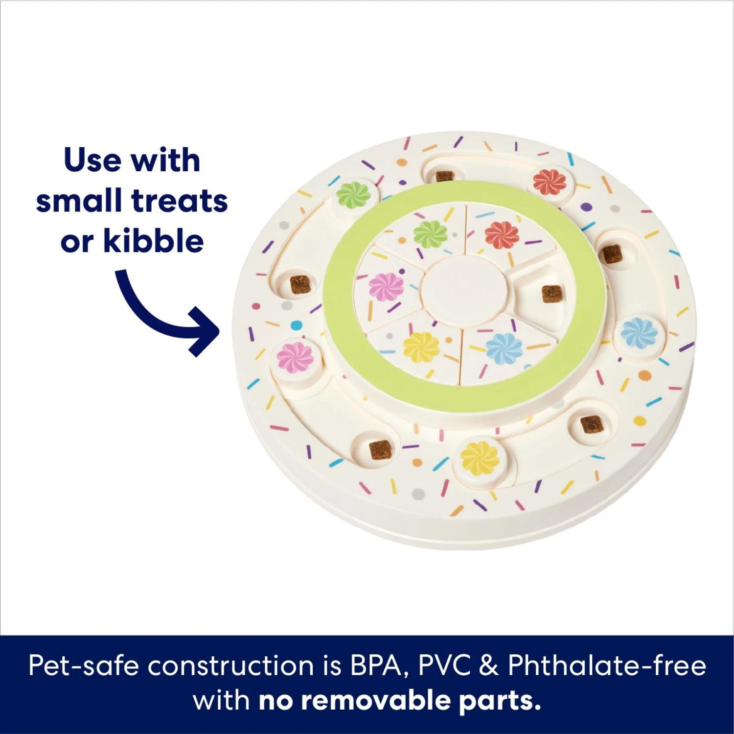 Frisco Tiered Cake Interactive Puzzle Dog Toy, Easy 6 Frisco Tiered Cake Interactive Puzzle Dog Toy, Easy - Image 4