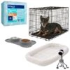 Frisco Fold & Carry Single Door Collapsible Wire Dog Crate + 4 Items -Frisco 623718 MAIN. AC SS1800 V1681229005