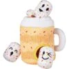 Frisco Halloween Fall Latte Hide & Seek Puzzle Plush Squeaky Dog Toy -Frisco 668326 MAIN. AC SS1800 V1689351817