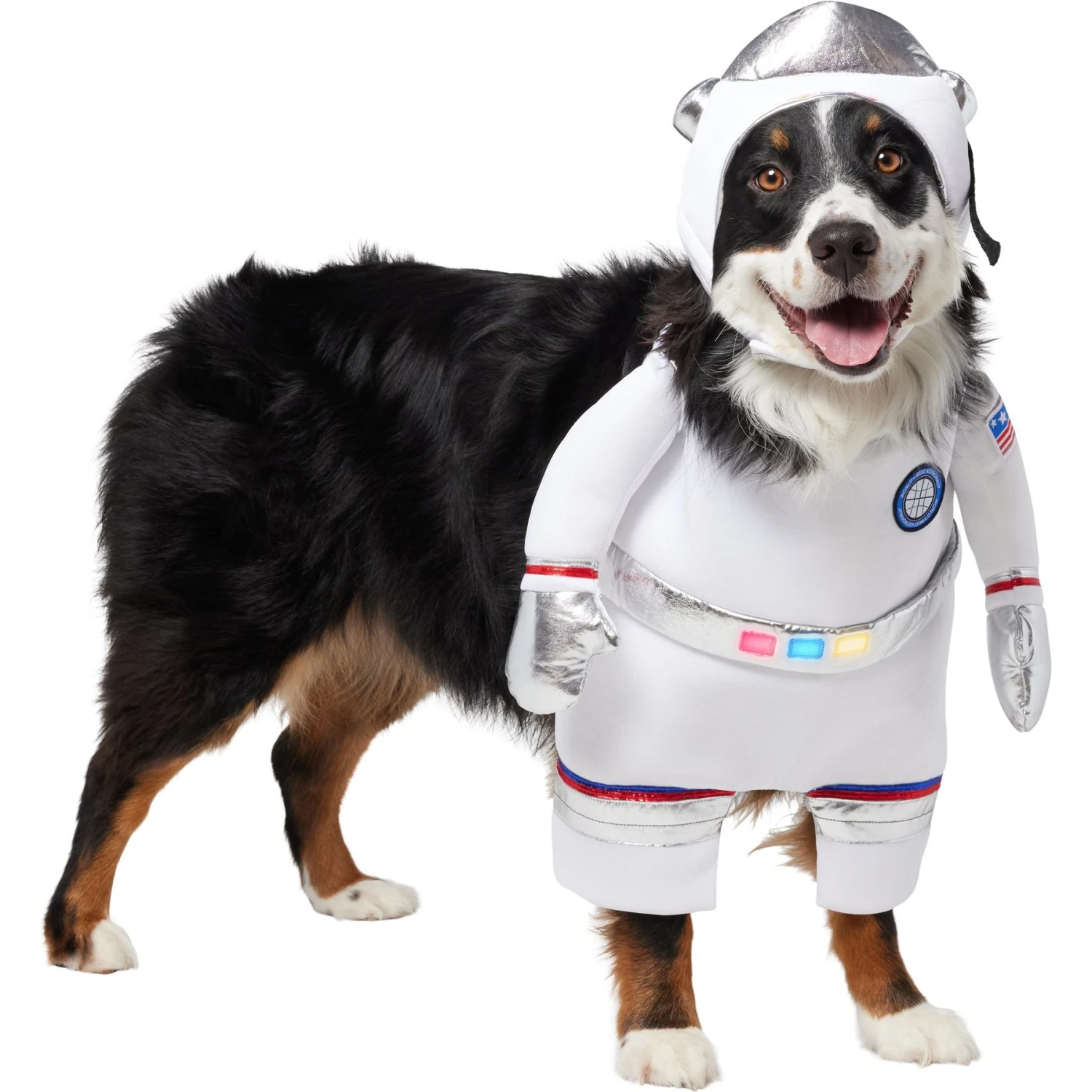 Frisco Front Walking LED Astronaut Dog & Cat Costume 5 Frisco Front Walking LED Astronaut Dog & Cat Costume - Image 3