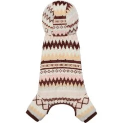 Frisco Fairisle Cozy Plush Fleece Dog & Cat PJs, Cream 13 Frisco Fairisle Cozy Plush Fleece Dog & Cat PJs, Cream -Frisco 719006 PT4. AC SS1800 V1692720278