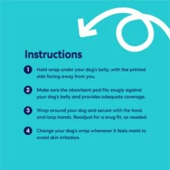 Frisco Washable Dog Diaper Male Wraps 12 Frisco Washable Dog Diaper Male Wraps -Frisco 862854 PT4. AC SS1800 V1698950381