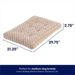 Frisco Double Door Furniture Style Dog Crate, Black & Frisco Swirl Dog Crate Mat 17 Frisco Double Door Furniture Style Dog Crate, Black & Frisco Swirl Dog Crate Mat -Frisco 947710 PT6. AC SS1800 V1693602741